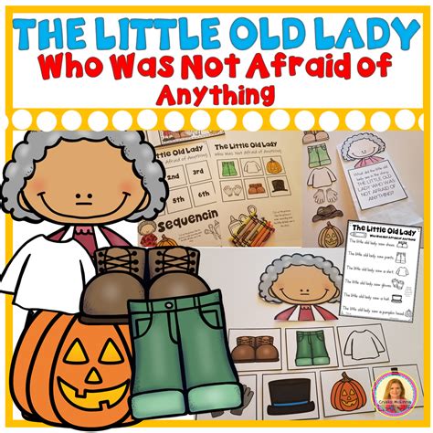 little old lady who wasn't afraid printables